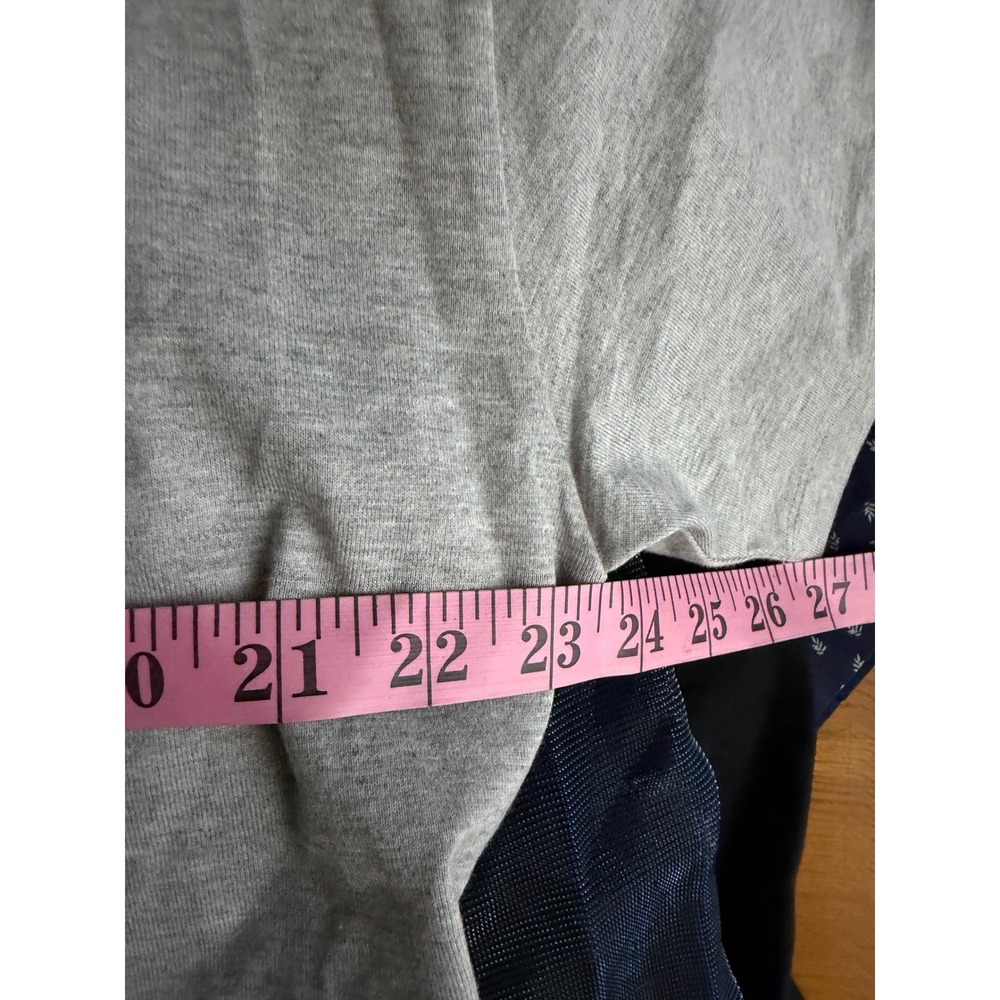 NINETY PERCENT Oversized Grey Marl Organic Cotton T Shirt Size S - Picture 8 of 8